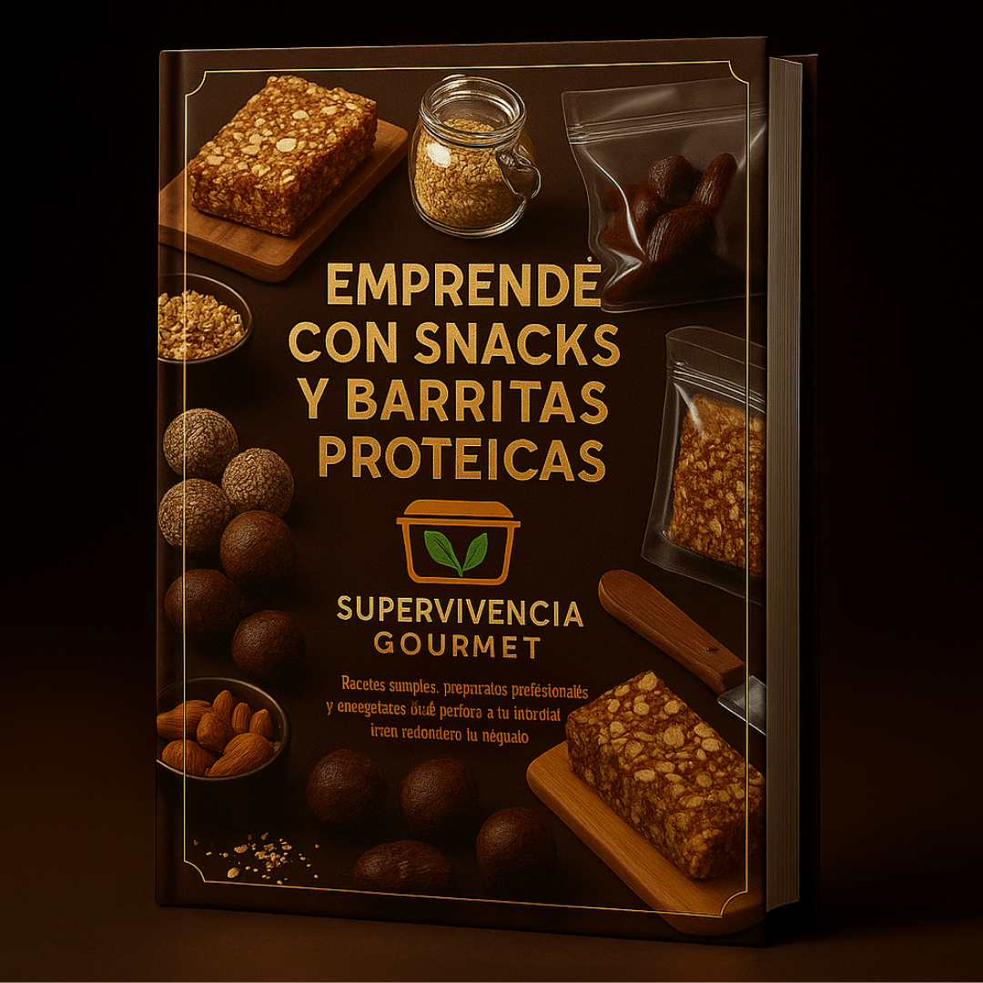 EMPRENDÉ CON SNACKS Y BARRITAS PROTEICAS - SUMALE ALGO EXTRA A TUS VIANDAS