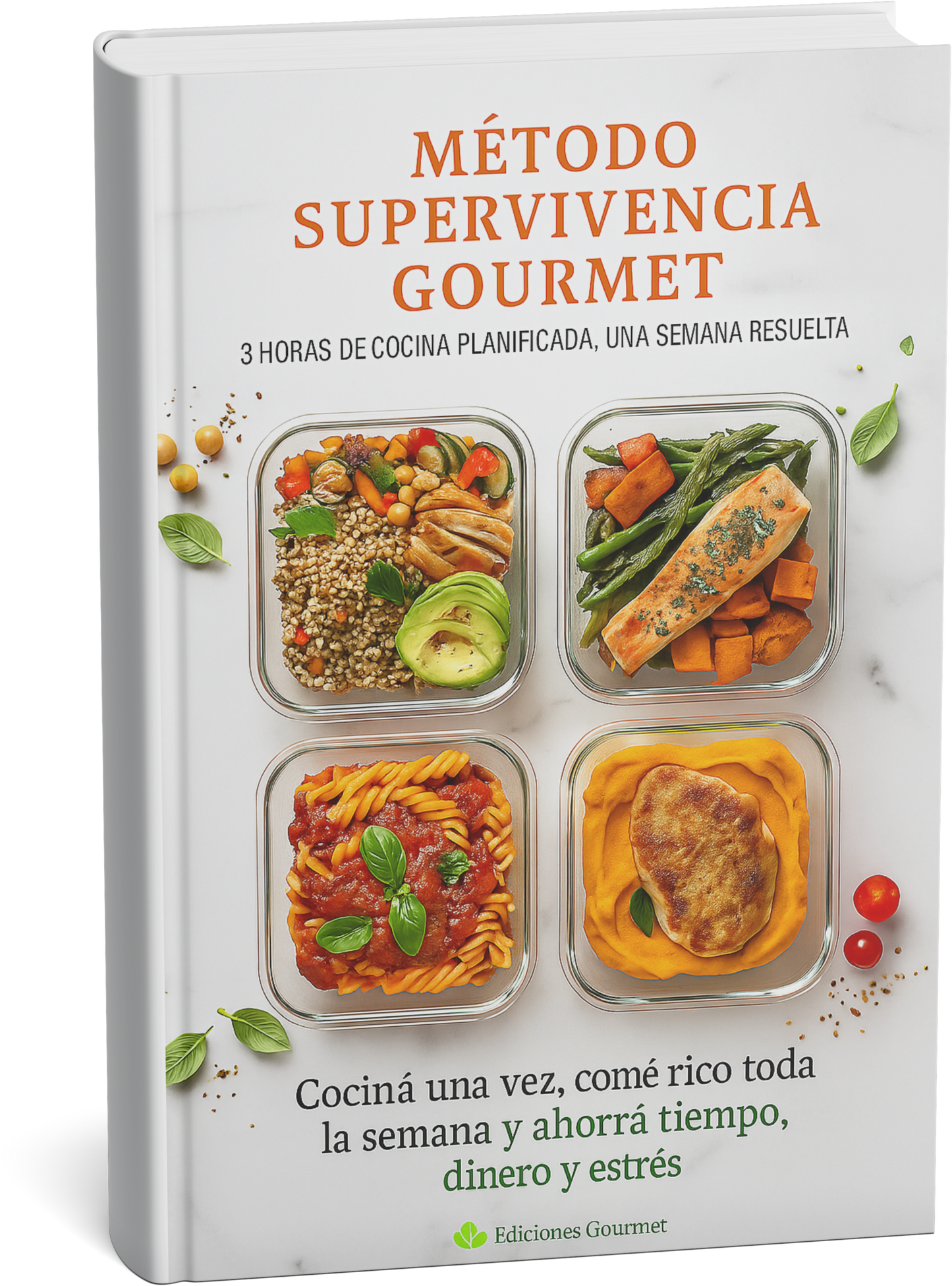 Método Supervivencia Gourmet – 3 horas de cocina planificada, una semana resuelta