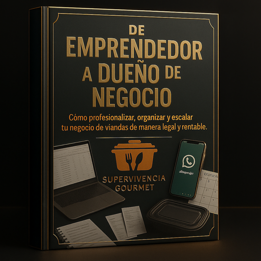DE EMPRENDEDOR A DUEÑO DE NEGOCIO - ESCALÁ DE MANERA RENTABLE Y SIN PROBLEMAS LEGALES