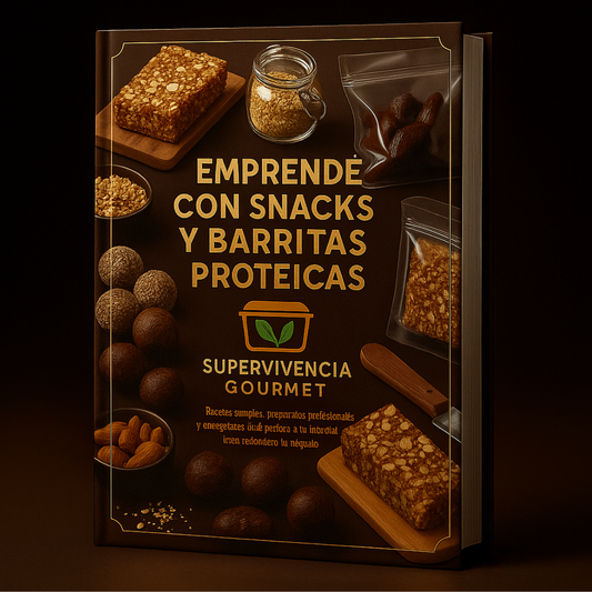 EMPRENDÉ CON SNACKS Y BARRITAS PROTEICAS - SUMALE ALGO EXTRA A TUS VIANDAS