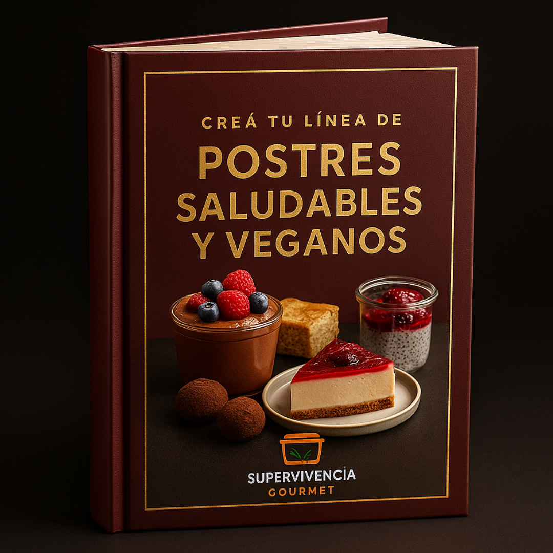 CREÁ TU LÍNEA DE POSTRES SALUDABLES Y VEGANOS - OFRECÉ UN PLUS QUE SE VENDE SOLO